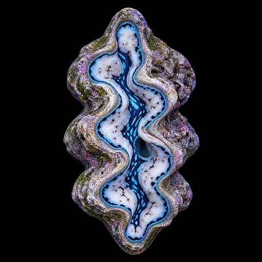 Tridacna at 30 % water quality